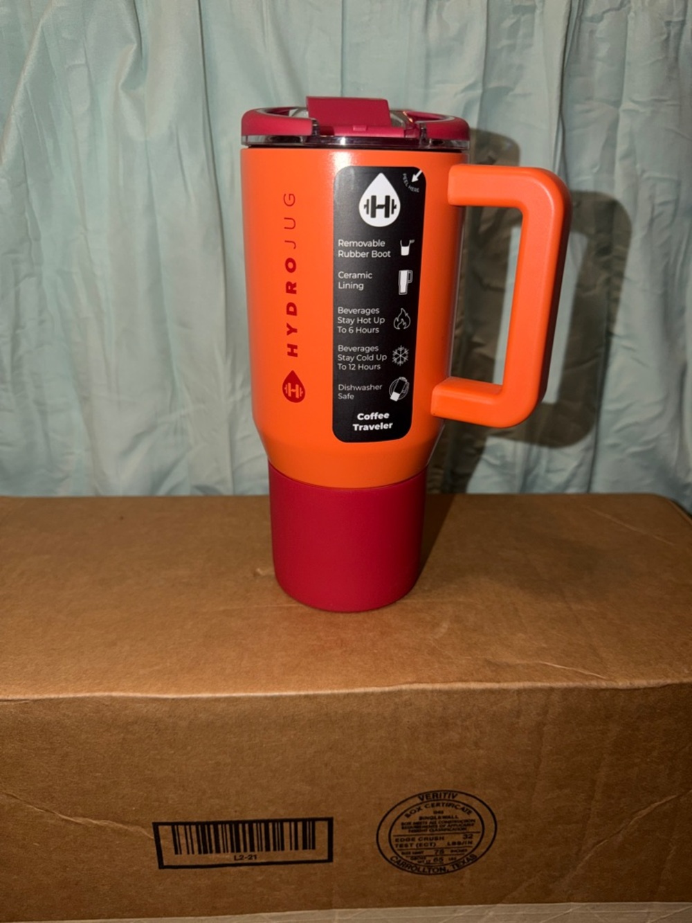 HydroJug 20oz Traveler Coffee Mug - Vintage Maverik Man